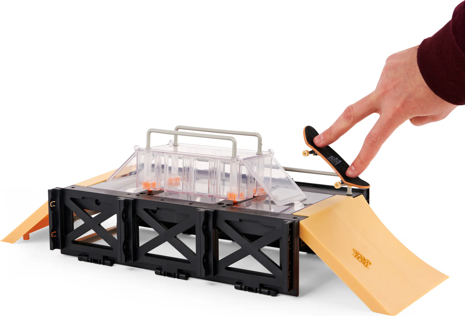 Tech Deck Play and Display Transforming Ramp Set Finger board set - Image 3