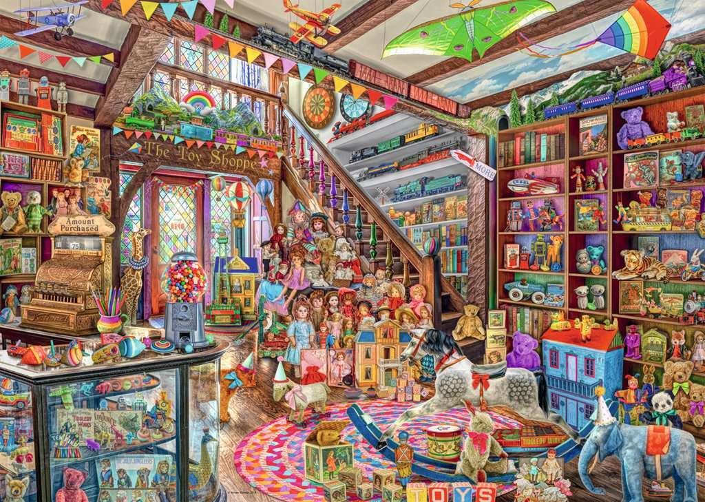 The Fantasy Toy Shop 1000 Pc Puzzle - Image 2