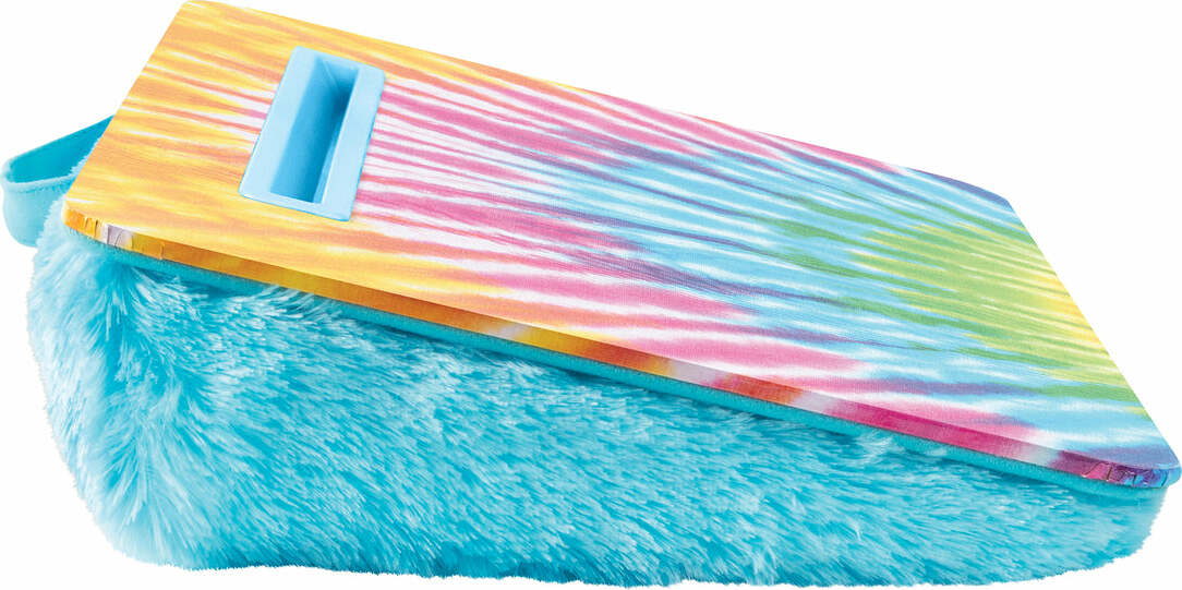 Tie Dye Faux Fur Lap Desk - Image 3