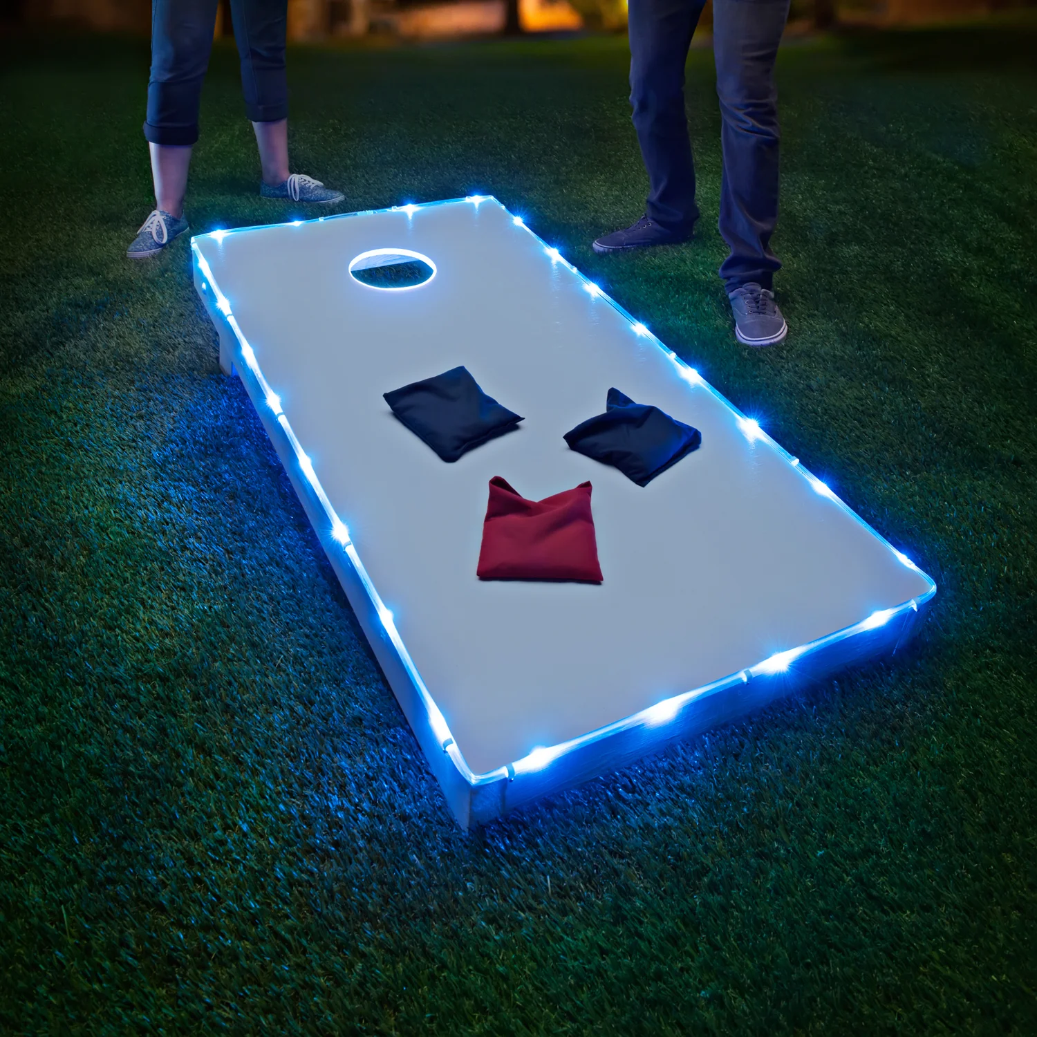 Tossbrightz Blue Led Cornhole Board Light Kit - Image 2