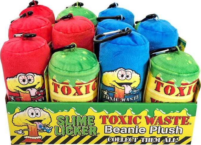 Toxic Waste® Slime Licker® 5 Inch Plush Keychain (assorted) - Image 3
