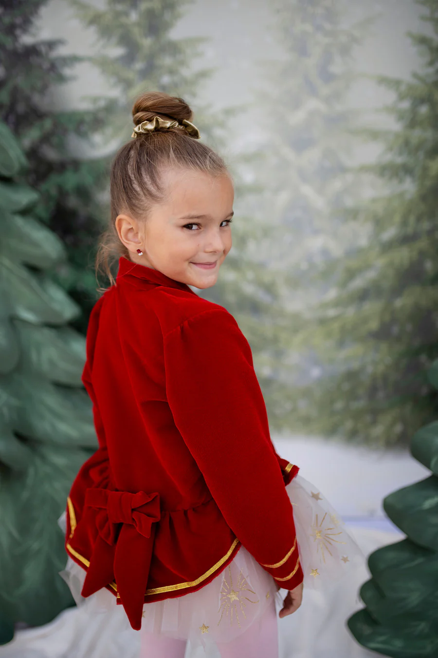 Toy Soldier Jacket, Red (Size 5-6) - Image 3