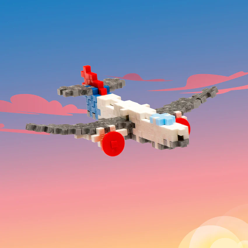 Plus-Plus Tube 70 pc - Airplane - Image 2