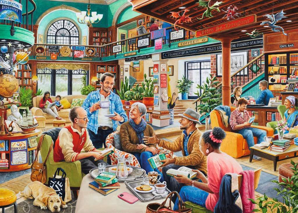 Turn the Page Bookclub 1000 Pc Puzzle - Image 2