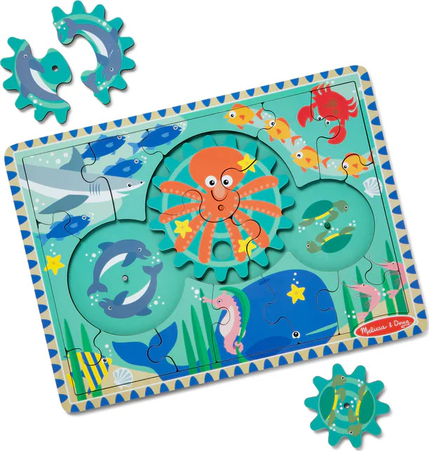 Underwater Wooden Gear Puzzle - Image 3