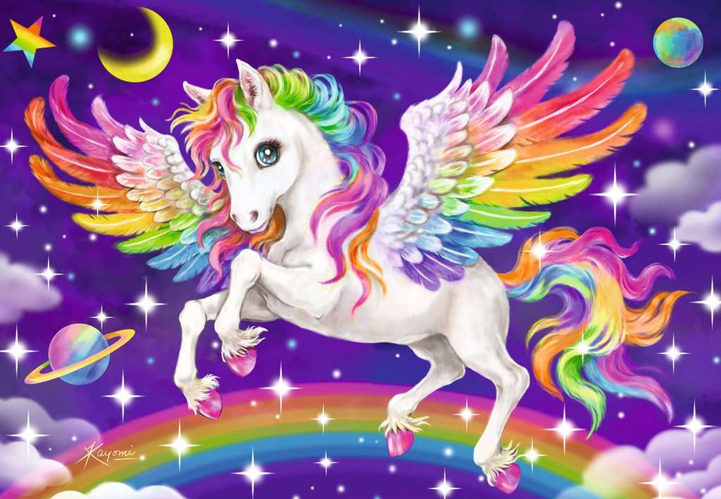 Unicorn and Pegasus (2 x 24 pc Puzzles) - Image 2