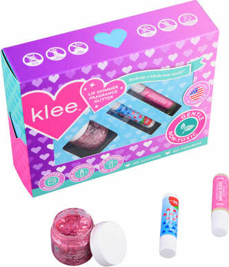 Upside Down - Bioglitter, Roll-On Fragrance and Lip Shimmer Set - Image 2