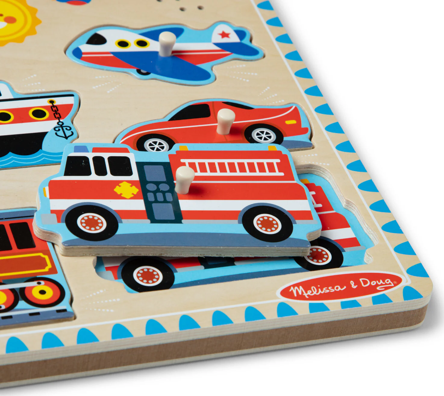 Vehicles Sound Puzzle - 8 Pieces - Image 3