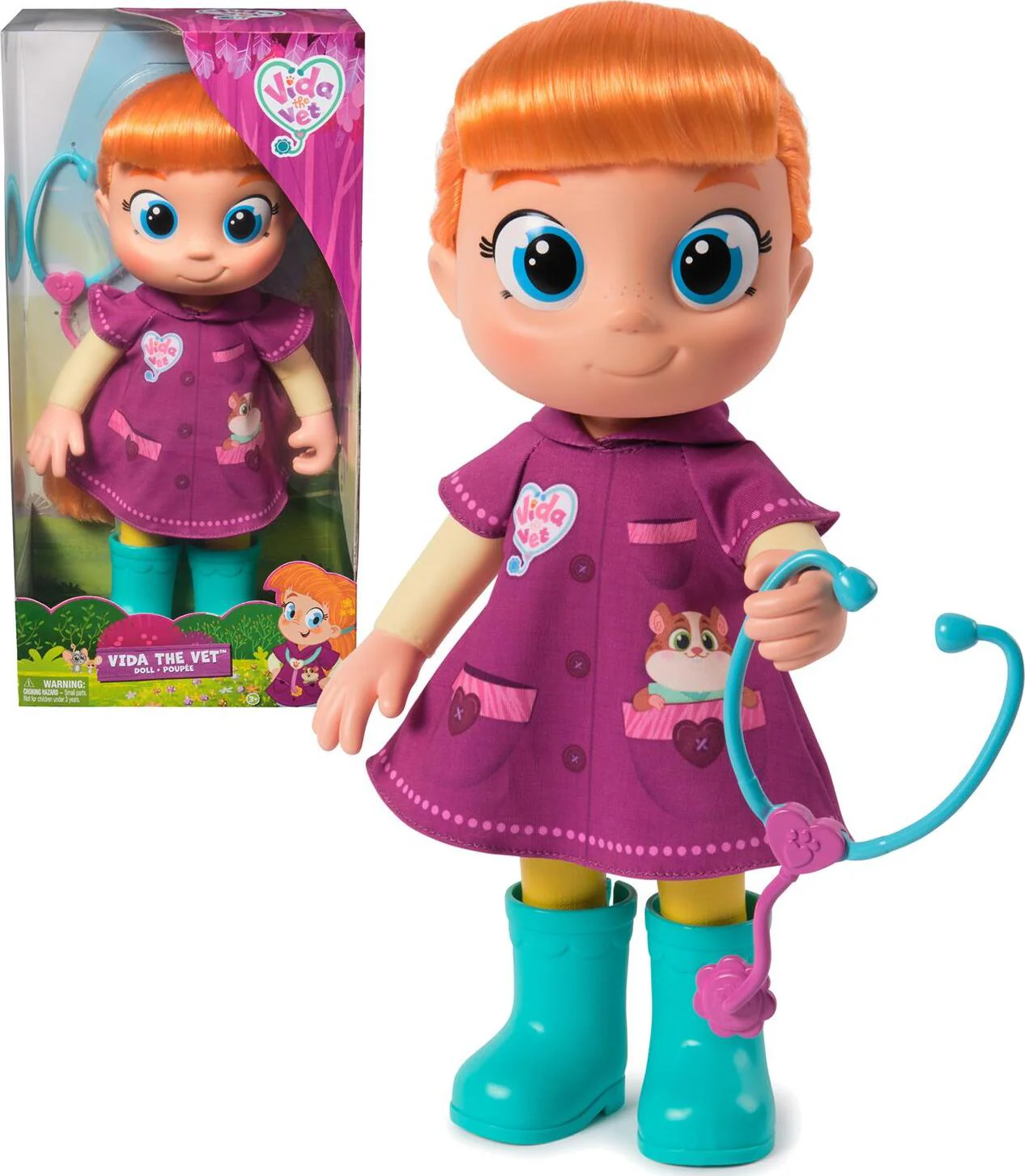 Vida the Vet Vida Toddler Doll 13Inch