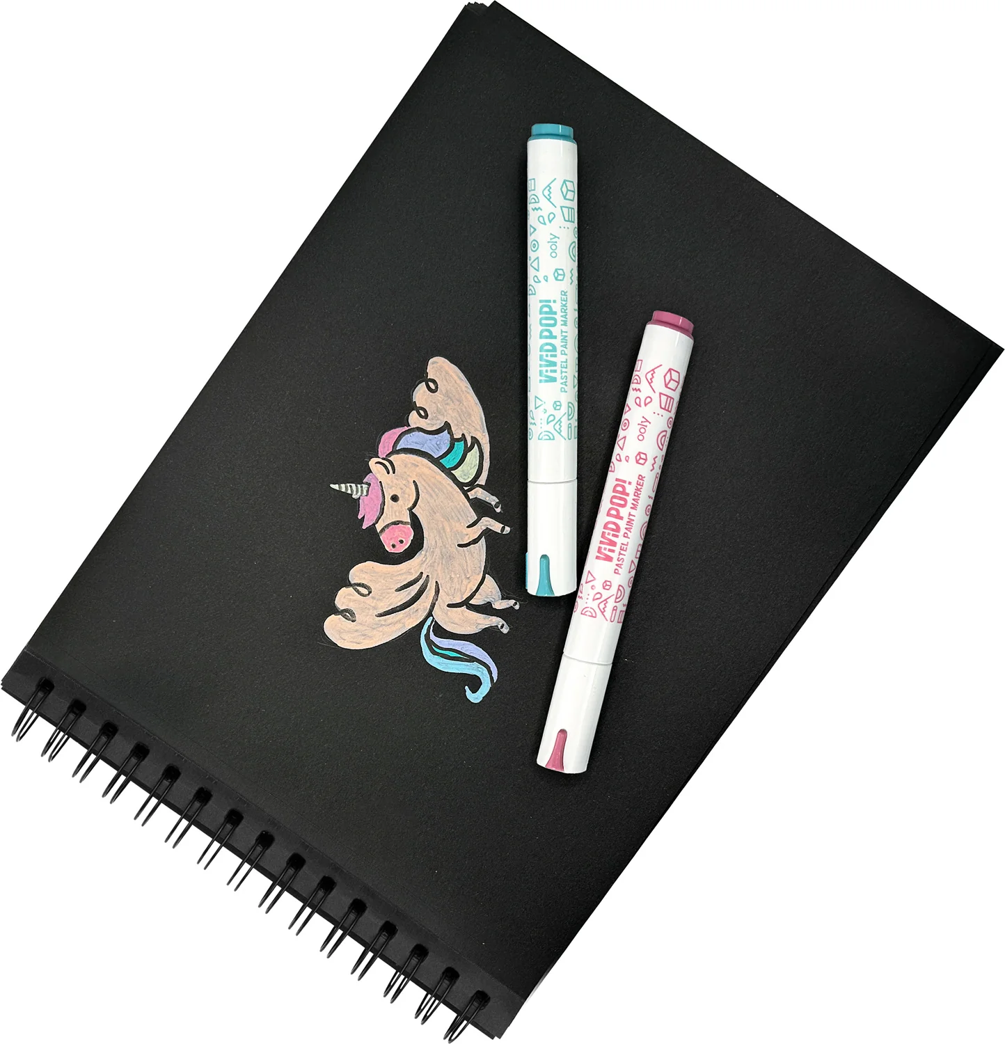 Vivid Pop! Water Based Paint Markers - Pastel - Image 5