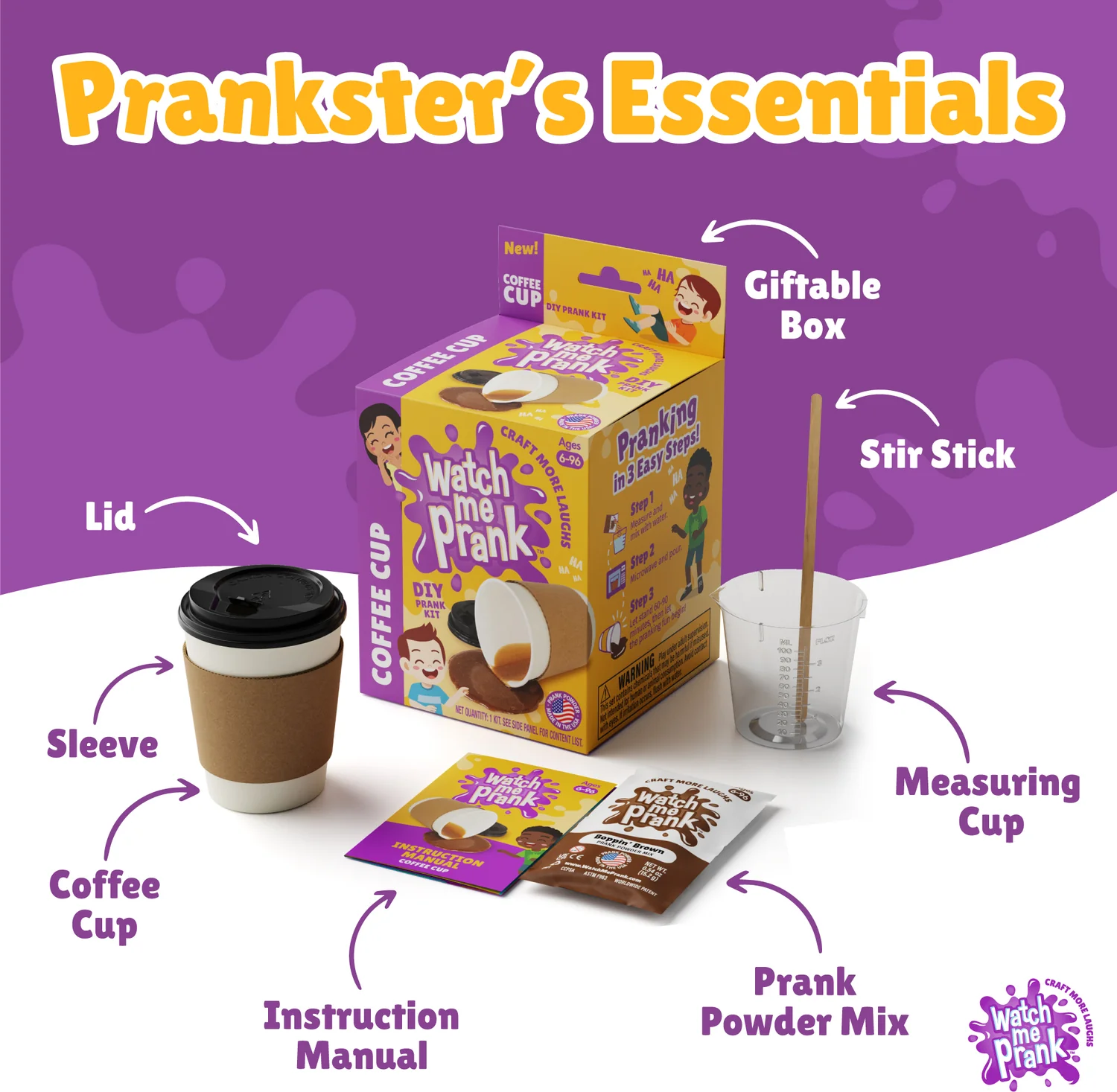 Watch Me Prank Coffee Cup - Image 3