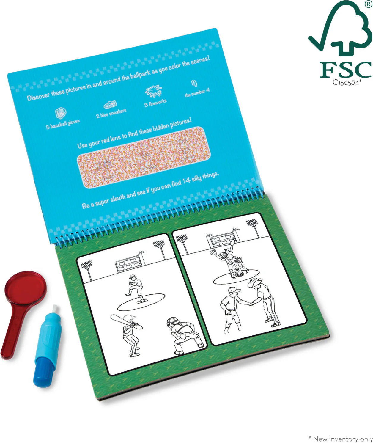 Water Wow! Around Town Deluxe Water-Reveal Pad - On the Go Travel Activity - Image 2