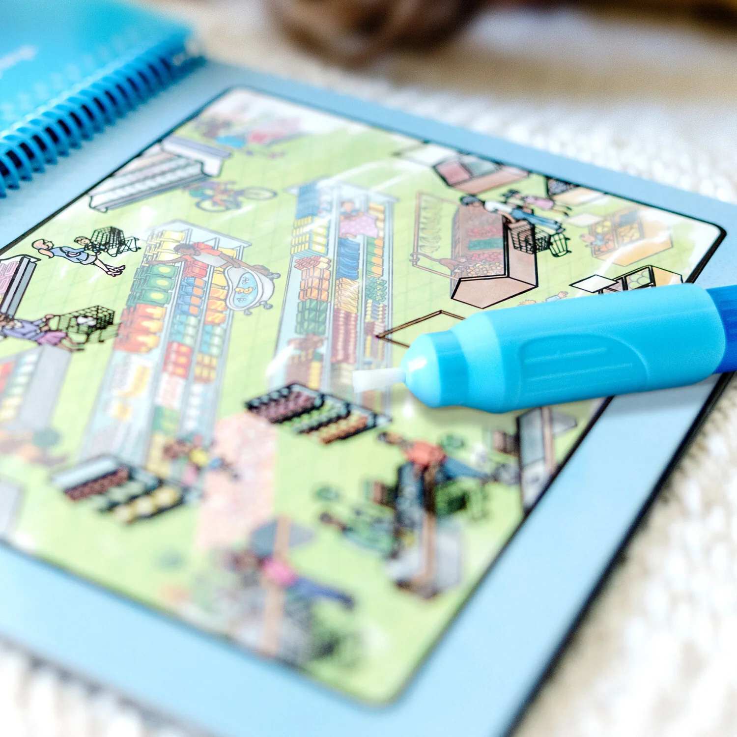 Water Wow! Around Town Deluxe Water-Reveal Pad - On the Go Travel Activity - Image 5
