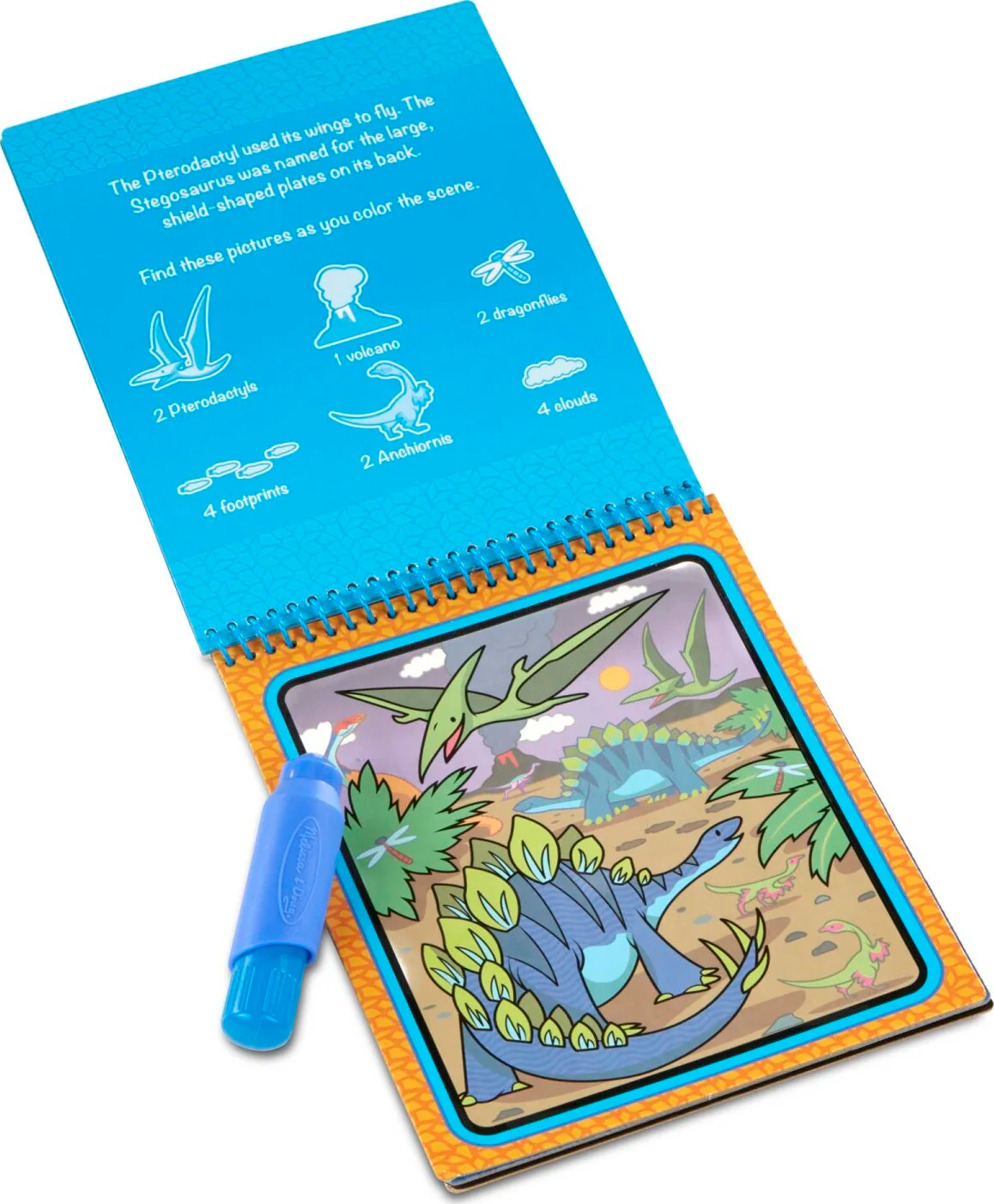 Water Wow! Dinosaurs Water-Reveal Pad - On the Go Travel Activity - Image 2