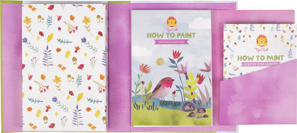 Tiger Tribe How to Paint Watercolor - Image 3