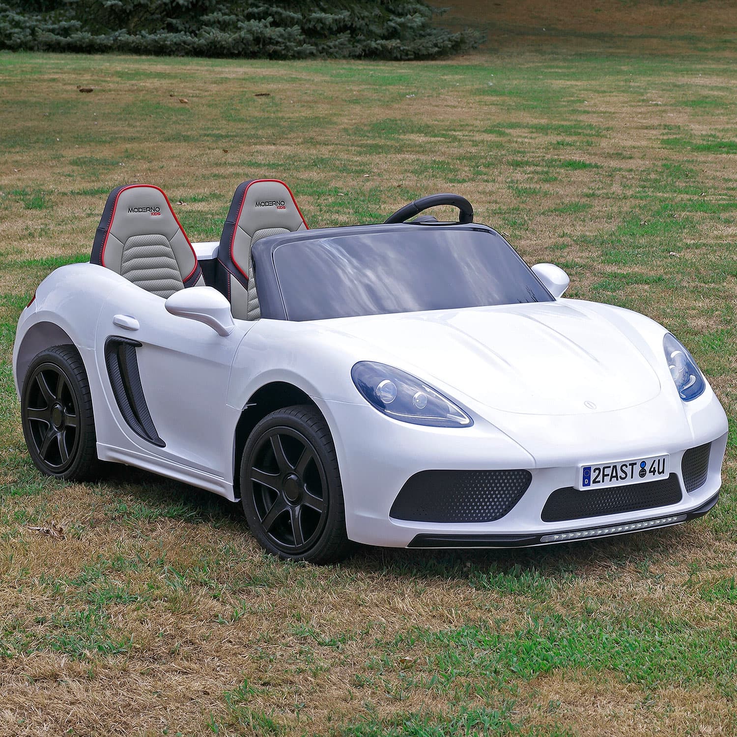 Roadster XXL Sport - White - 2 Seater - Image 6