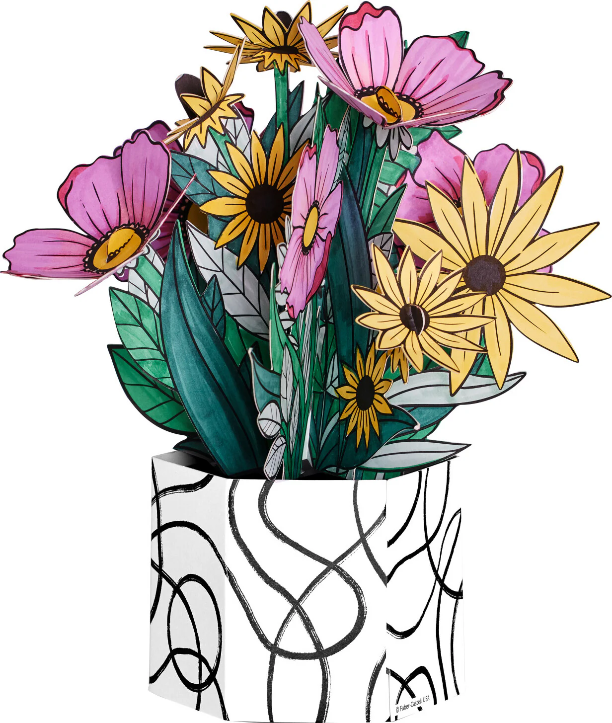 Wildflower Pop Up Coloring - Image 2
