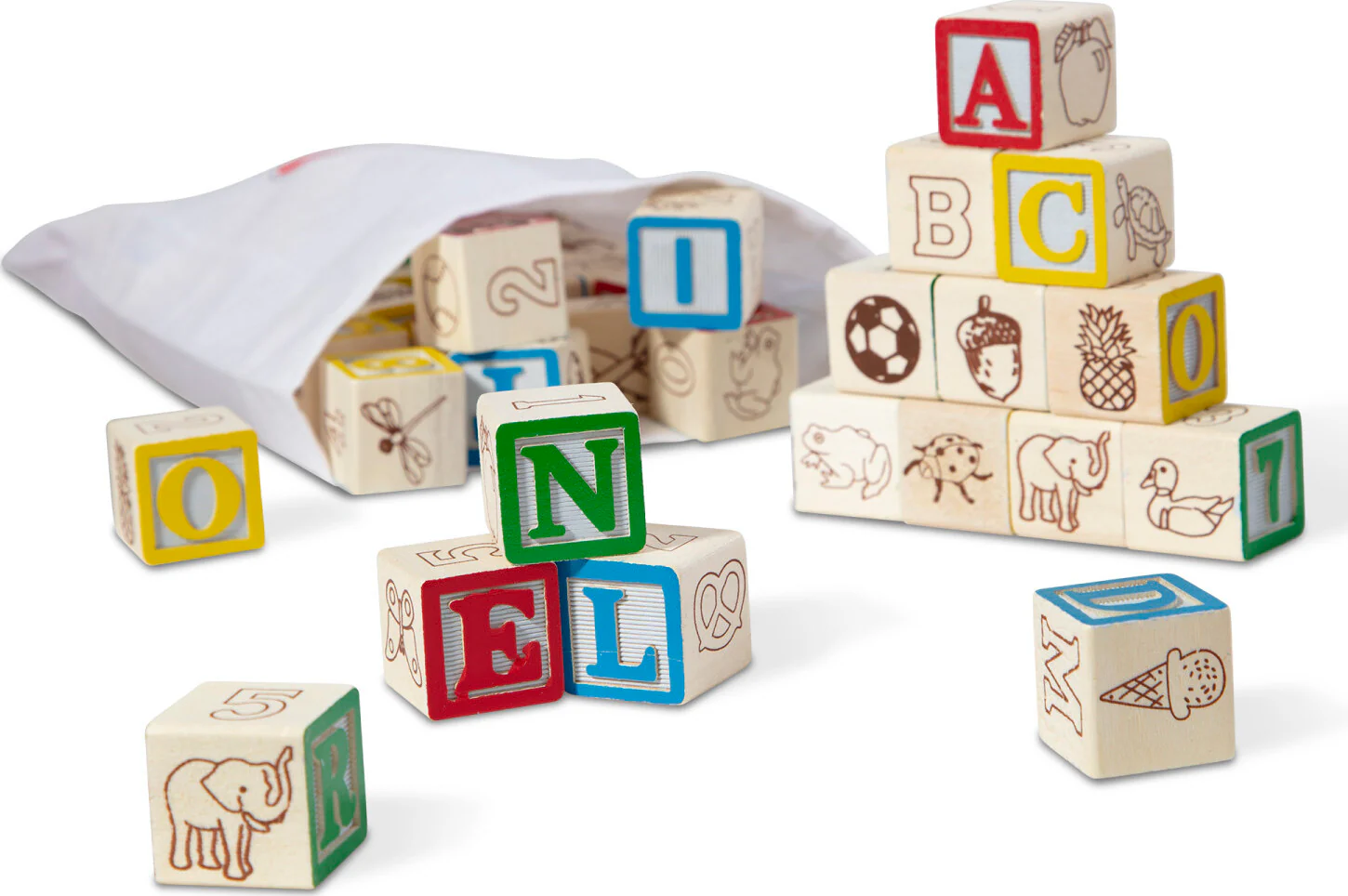 Wooden ABC/123 Blocks - Image 5