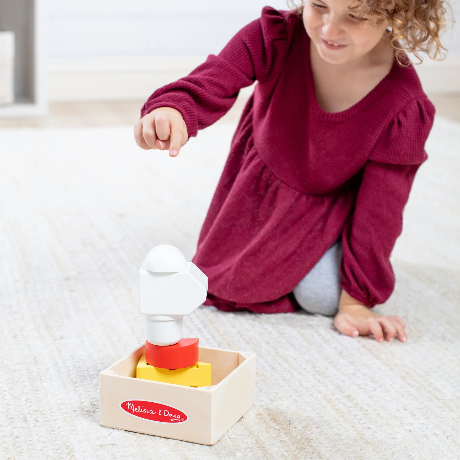 Wooden Food Groups Play Set - Dairy - Image 2