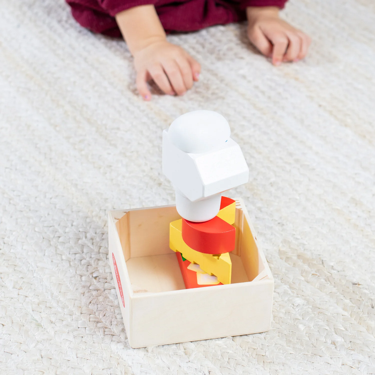 Wooden Food Groups Play Set - Dairy - Image 3