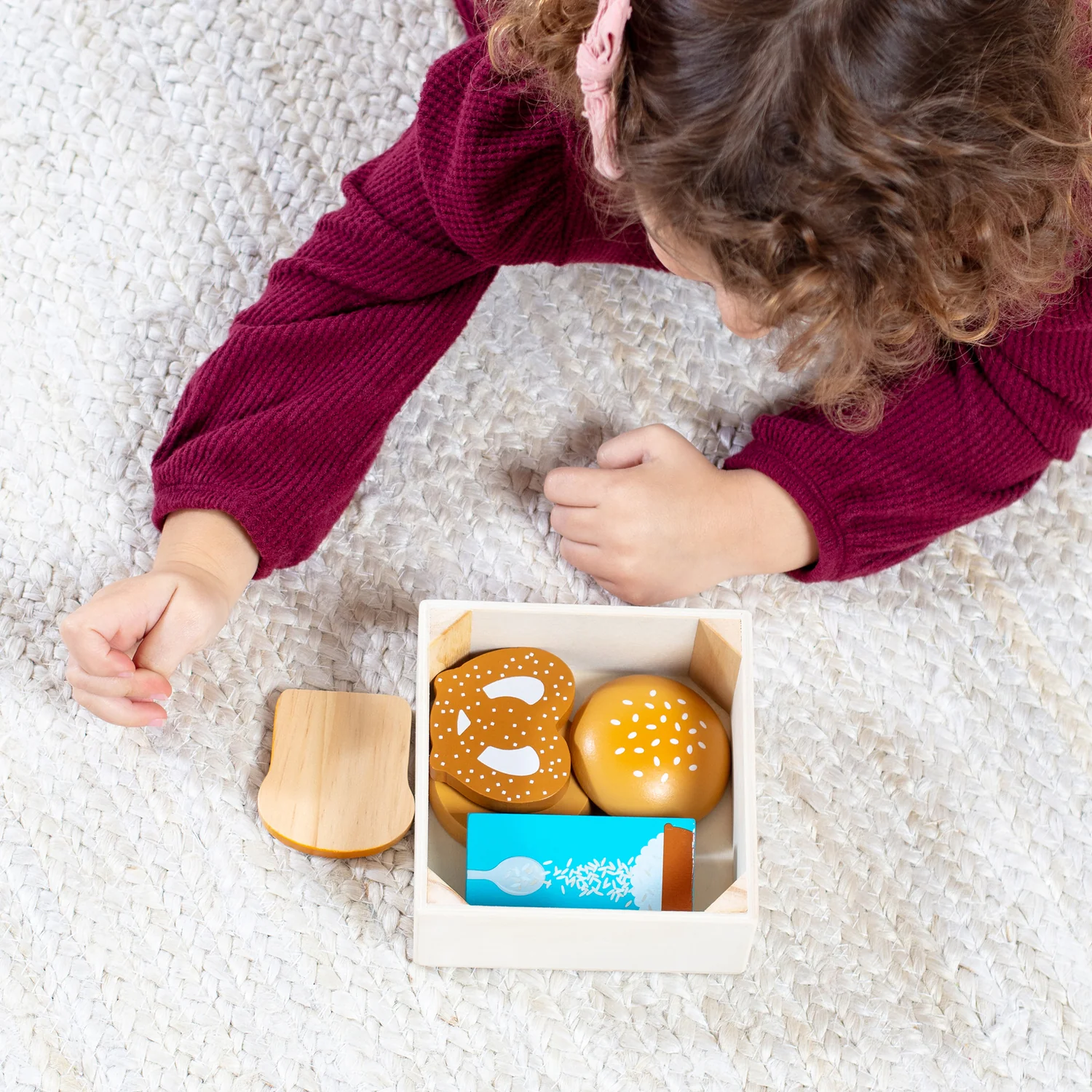Wooden Food Groups Play Set - Grains - Image 4