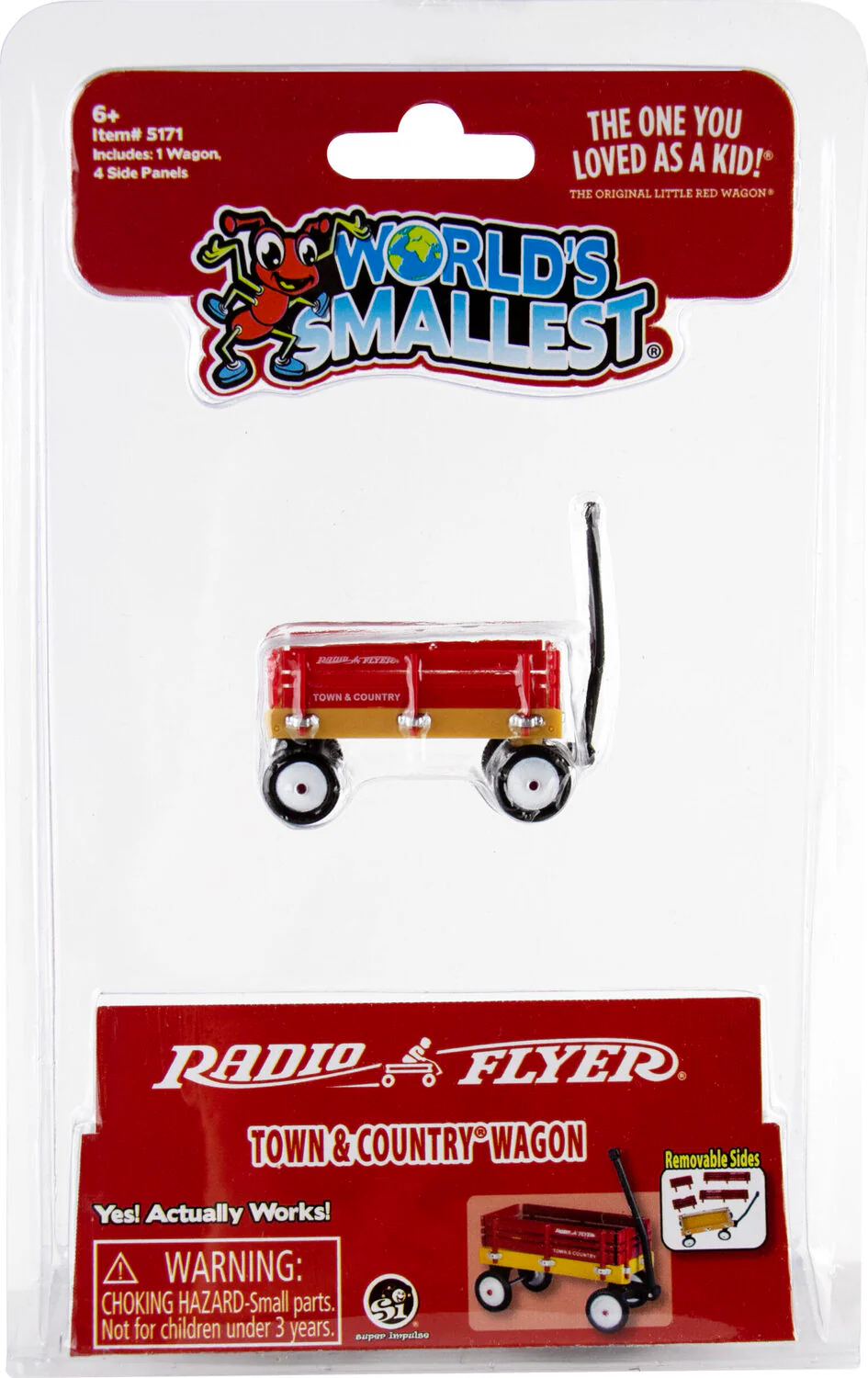 World's Smallest Radio Flyer Town & Country Wagon - Image 3