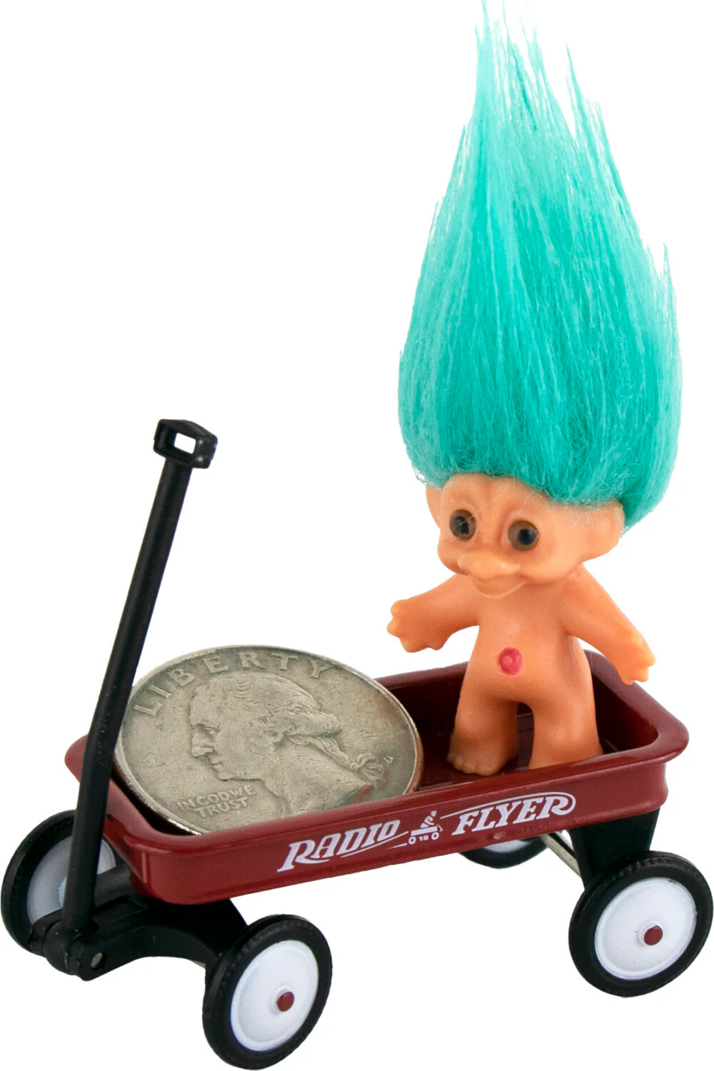 World's Smallest Red Radio Flyer Wagon - Image 4
