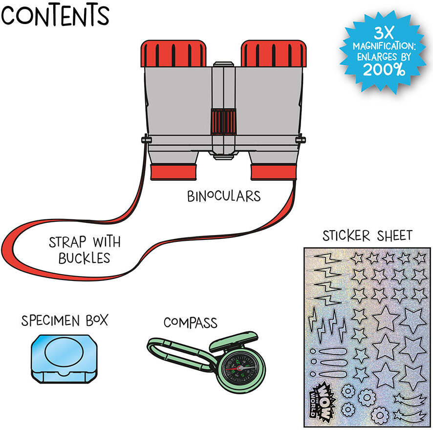 Wow in the World: Kids' Binoculars & Nature Explorer Kit - Image 4