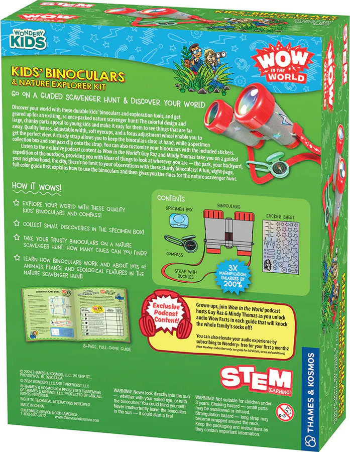 Wow in the World: Kids' Binoculars & Nature Explorer Kit - Image 5