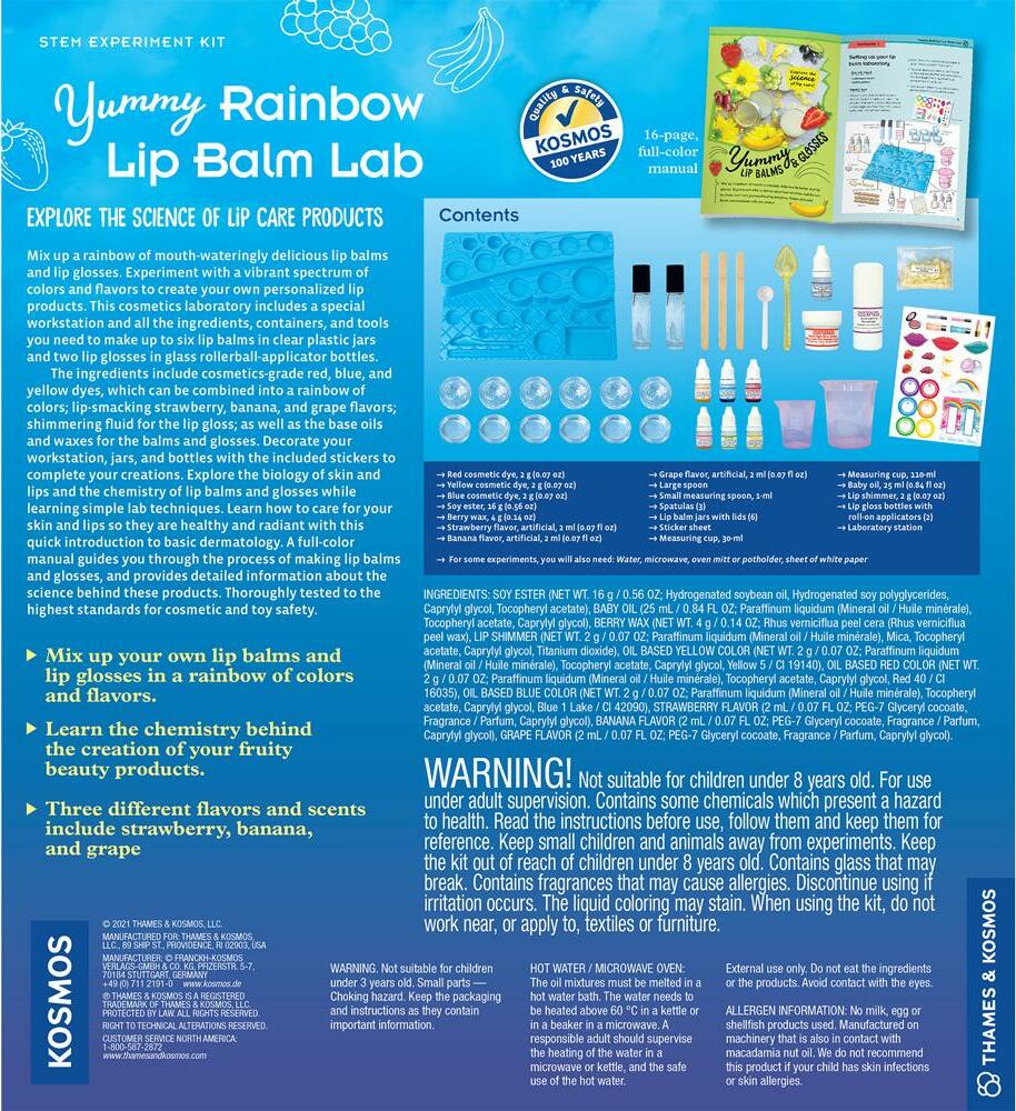 Yummy Rainbow Lip Balm Lab - Image 3